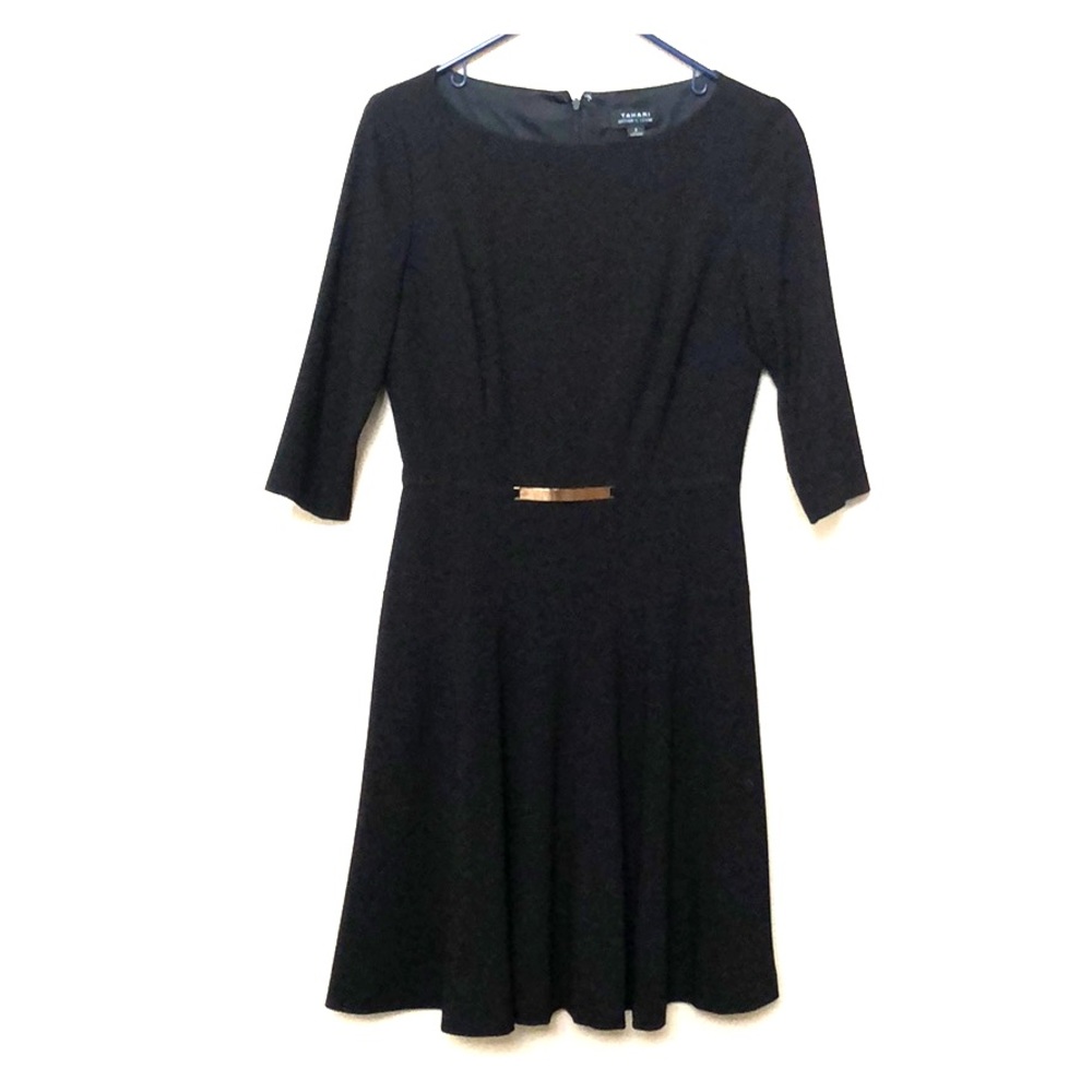 Tahari black dress size 2